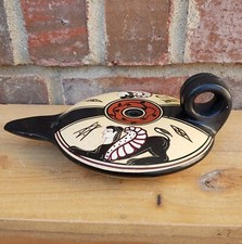 Lampada ad olio ceramica greca