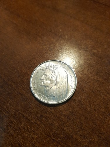 500 lire dante argento - 500,