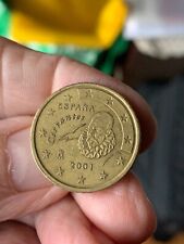 Moneta da 50 centesimi di euro