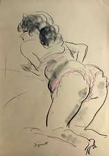 A. Dignimont  - Nu agenouillé