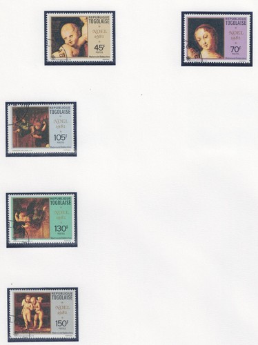 Togo 1982 arte quadri - 1982,