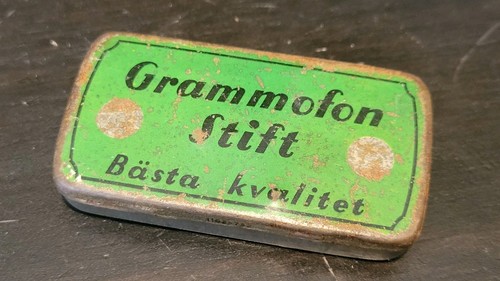 Raro grande grammofono svedese