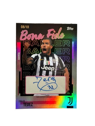 Carlos tevez topps juventus - topps,