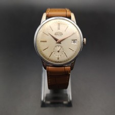 Silver Date Orologio Vintage