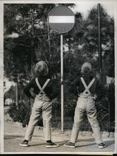 1961 Press Photo Twin boys