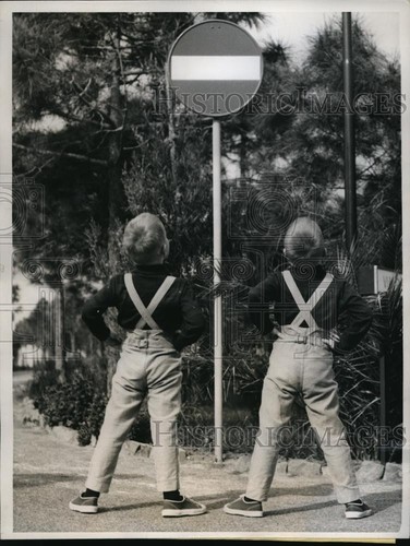 1961 stampa foto - foto, gemelli