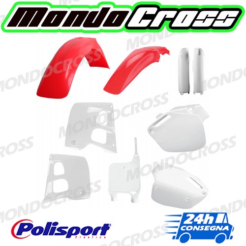 Kit plastiche polisport - plastiche, rosso