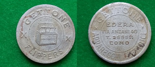 Gettone token jeton flippers - token,