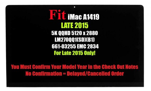 Lm270qq1 sdb1 imac a1419 - imac, emc