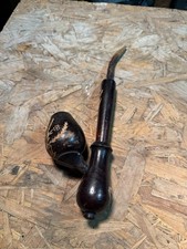 PIPA ANTICA LEGNO DECORATA