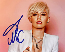 Autografo originale MILEY