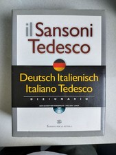 IL SANSONI TEDESCO - Deutsch Italienisch Italiano Tedesco - Dizionario