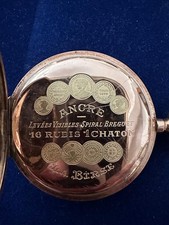 Orologio da taschino antico in oro giallo 12kt