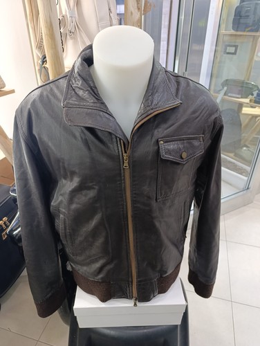 Giacca giubbino uomo - , pelle