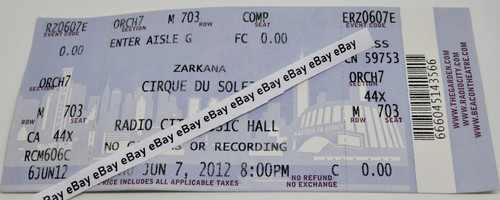 Zarkana cirque soleil new - cirque, du