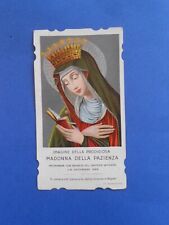 Santino HolyCard Madonna della