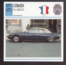 1971-1972 Citroen SM Cabriolet