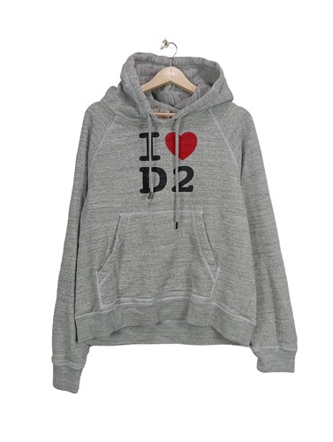 Dsquared2 felpa con cappuccio - dsquared2,