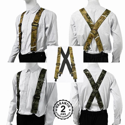 Bretelles homme camouflage - bretelles, 4