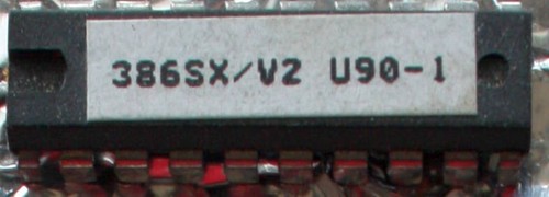 Retro chip 386sx - retro-pc:, 386sx/v2