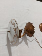 Coppia Di APLIQUES in VETRO