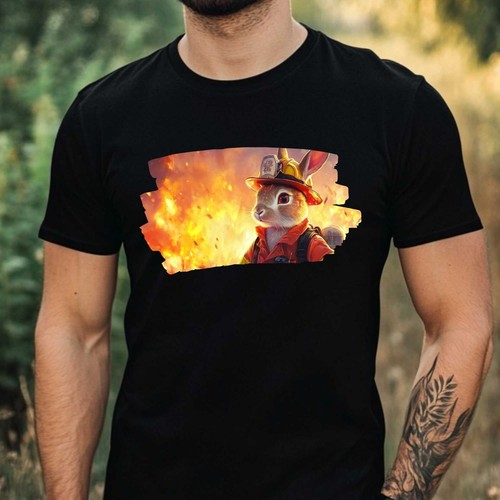 Shirt uomo coniglio come - uomo,