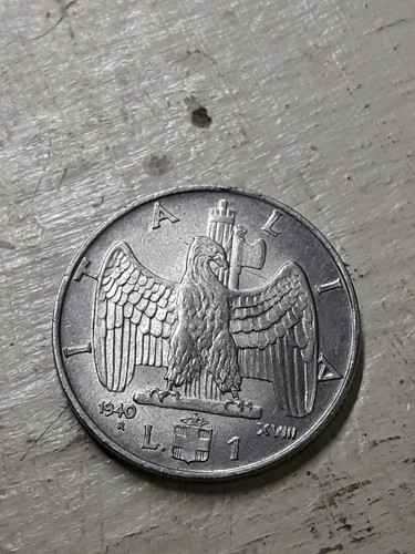 Moneta italiana lira - 1,