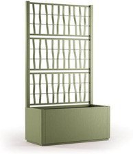 Vaso Rettangolare Con Griglia