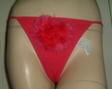 TEZENIS PERIZOMA FUCSIA POM POM PIUME TAGLIA L LINGERIE SEXY INTIMO