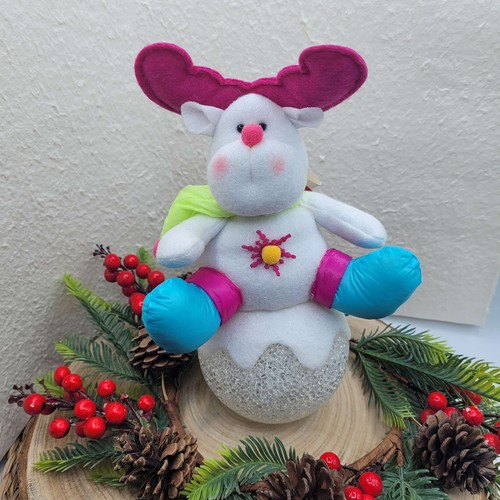 Peluche renna con sfera - peluche,
