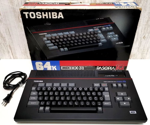 Toshiba msx pasopia iq - msx,