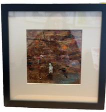 Red3 astratto orig. Quadro