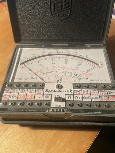 Multimetro analogico ice - multimetro,