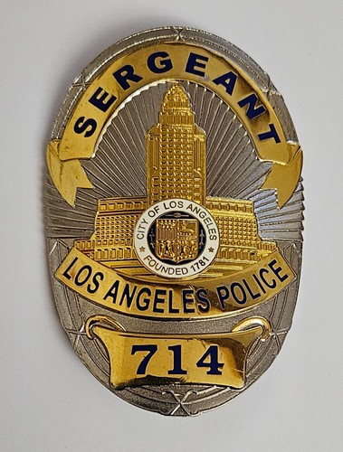 Distintivo sergente lapd - sergente,
