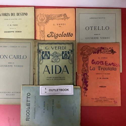 Libretti opera giuseppe - libretti, d’opera