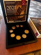 austria 2021 proof set kms  Österreich 1 cent 2 euro set annuale
