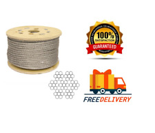 Fune metallica 8,0 mm (7x7) - bobina da 50 m