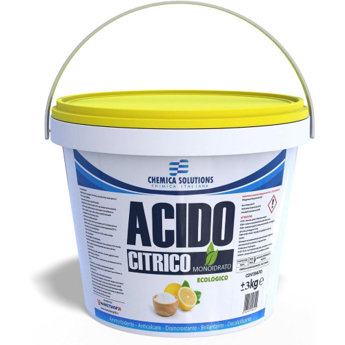 Acido citrico monoidrato 3kg - citrico,