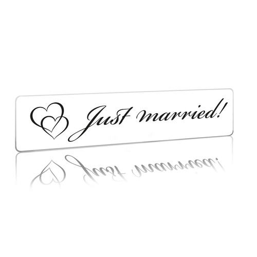 Targa matrimonio - , auto