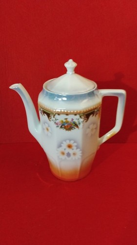 Caffettiera vintage porcellana - caffettiera,