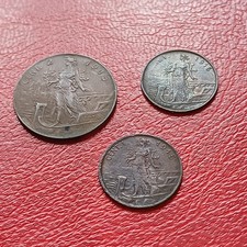 Vecchie Monete In Rame Da