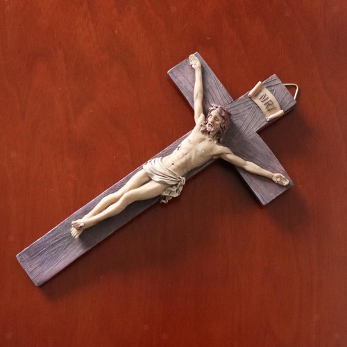 Resina religioso gesù - resina, croce