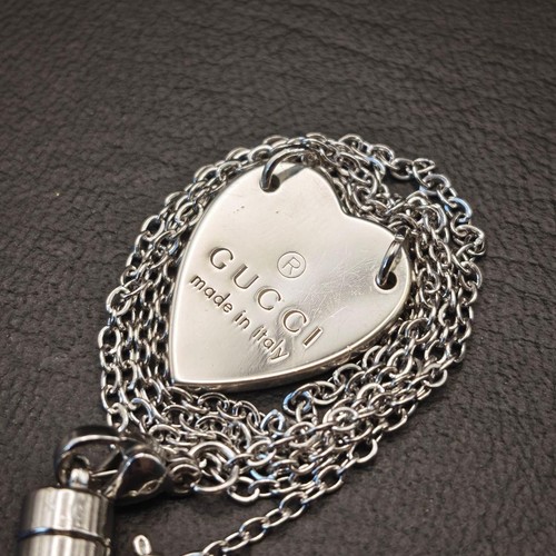 Ciondolo cuore gucci - ciondolo, in