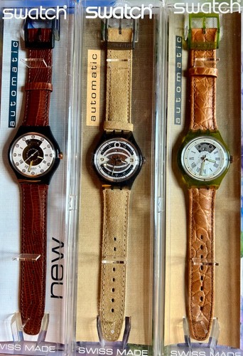 Lotto 3 orologi swatch - lotto,