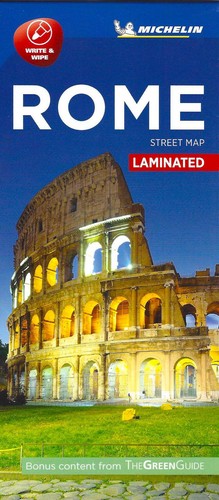 Mappa stradale roma laminata - stradale,