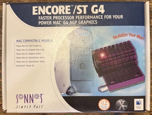 Sonnet encore 1ghz - sonnet, g4