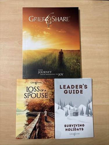 Lot griefshare books - 3, of
