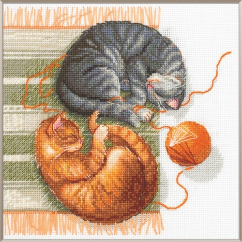 Kit per punto croce aine - kit,