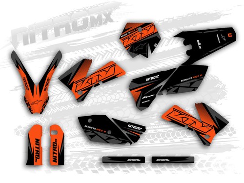 Kit grafica nitromx per ktm - kit,