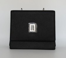 Marianna Satchel Ebony Leather